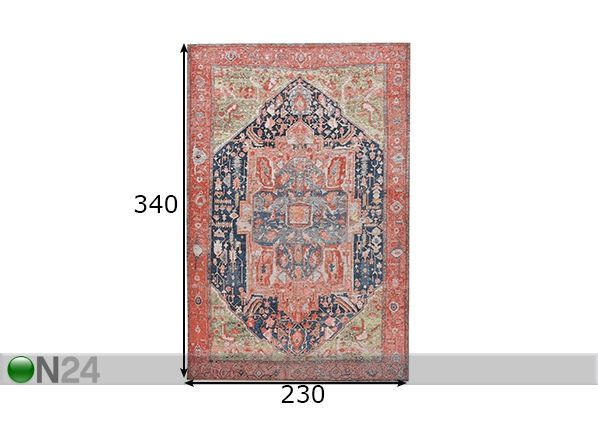 Matto Funky Orient Heriz 230x340 cm mitat