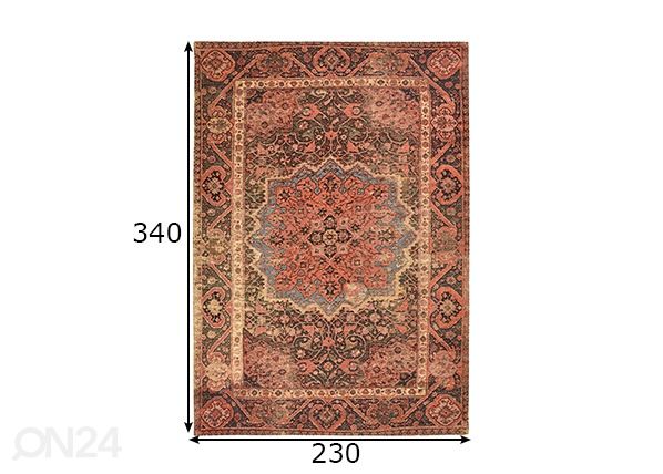 Matto Funky Orient Heriz 230x340 cm mitat