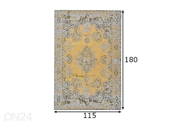 Matto Funky Orient Kriman 115x180 cm mitat