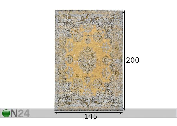 Matto Funky Orient Kriman 145x200 cm mitat