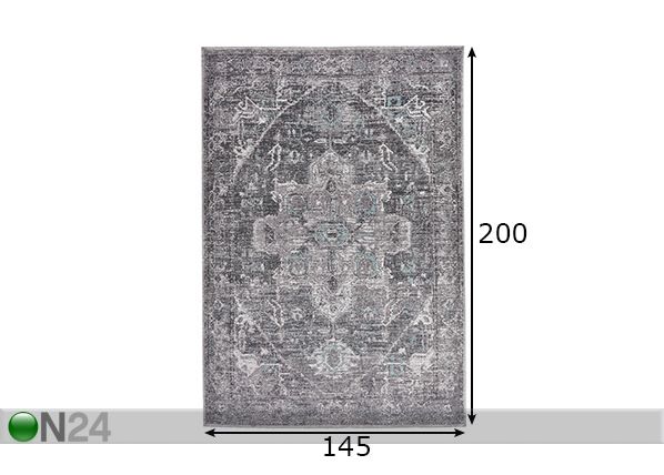 Matto Funky Orient Tabriz 145x200 cm mitat