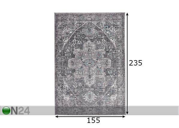 Matto Funky Orient Tabriz 155x235 cm mitat