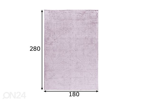 Matto Furry 180x280 cm mitat