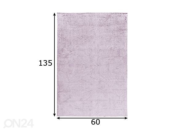 Matto Furry 60x135 cm mitat