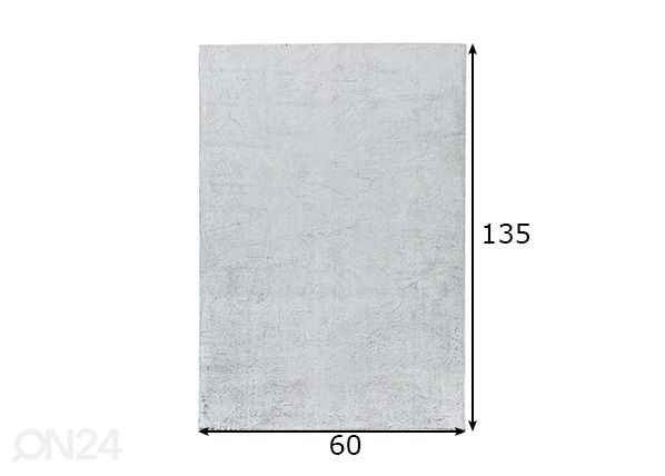 Matto Furry 60x135 cm mitat