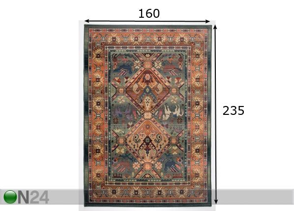 Matto GABIRO 160x235 cm mitat