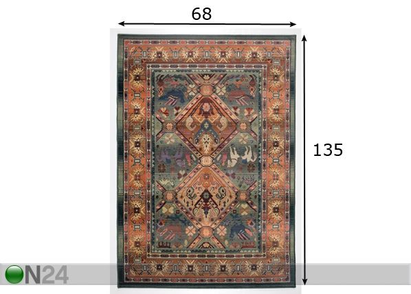 Matto GABIRO 68x135 cm mitat