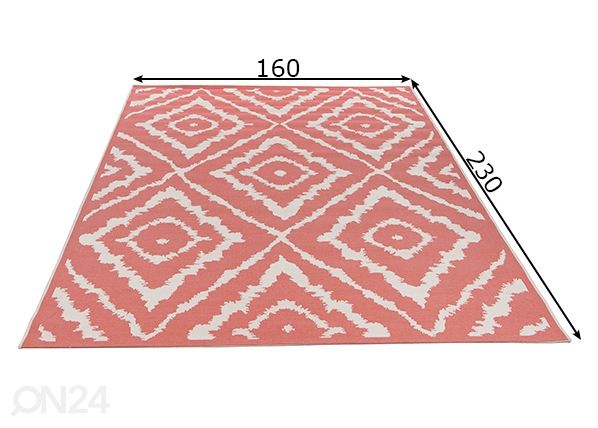 Matto Garden Pattern 160x230cm mitat