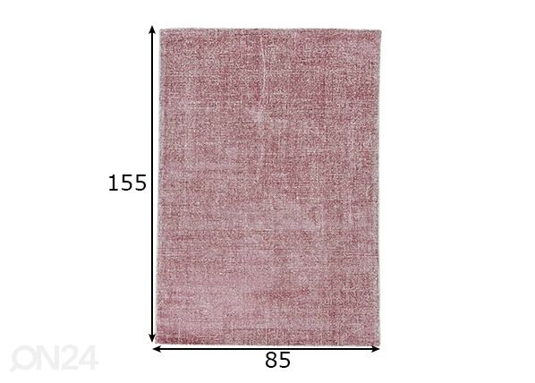 Matto Groove 65x135 cm mitat