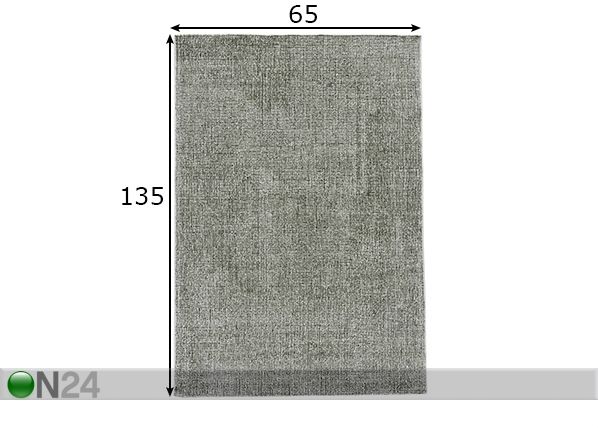 Matto Groove 65x135 cm mitat