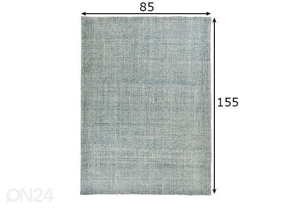 Matto Groove 85x155 cm mitat