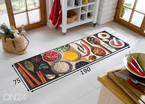 Matto Hot Spices 75x190 cm mitat