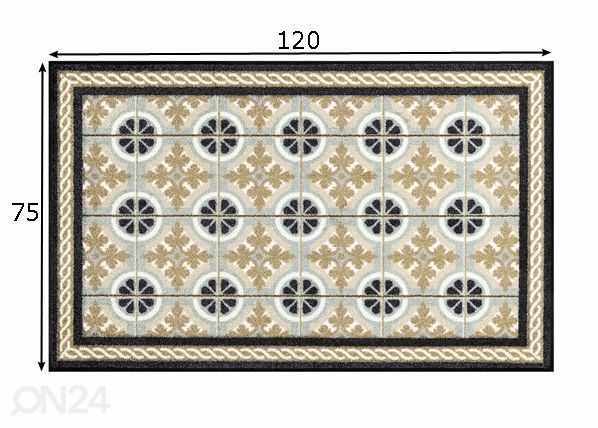 Matto Kitchen Tiles 75x120 cm mitat