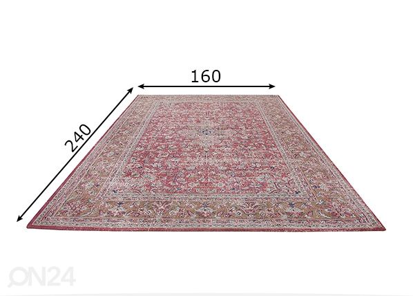 Matto Orient Design 160x240 cm mitat