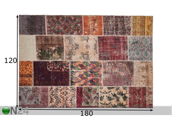 Matto Patchwork Multi mitat