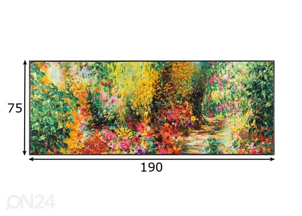 Matto Primavera 75x190 cm mitat