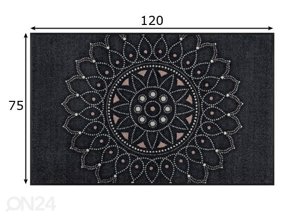 Matto Purnima 75x120 cm mitat