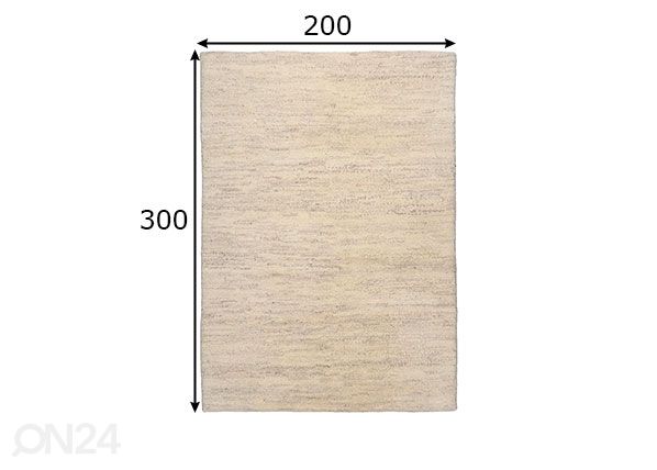 Matto Royal Double 200x300 cm mitat