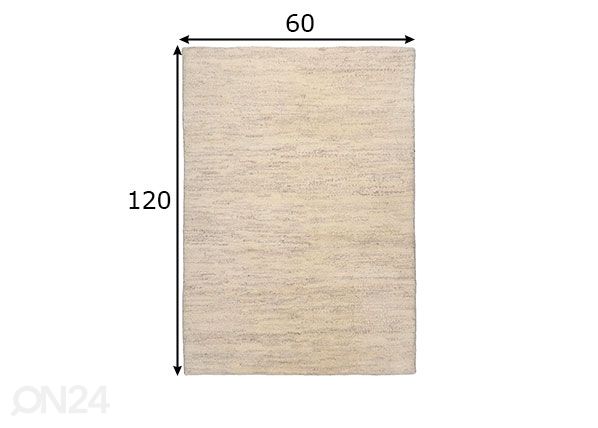 Matto Royal Double 60x120 cm mitat