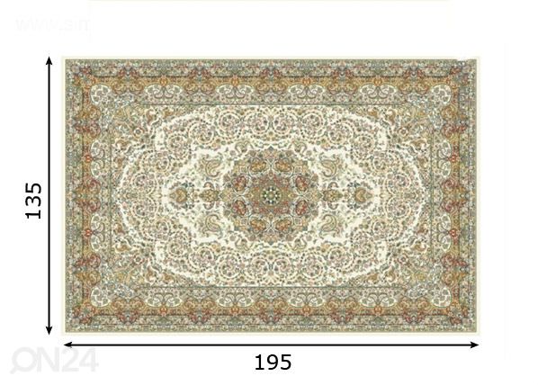 Matto Royal Palace 135x195 cm mitat