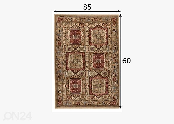 Matto Saharna 60x85 cm, beige mitat