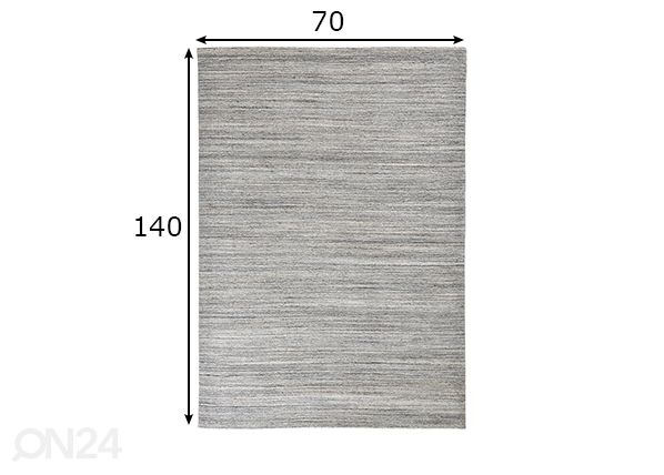 Matto Sandiego 70x140 cm mitat