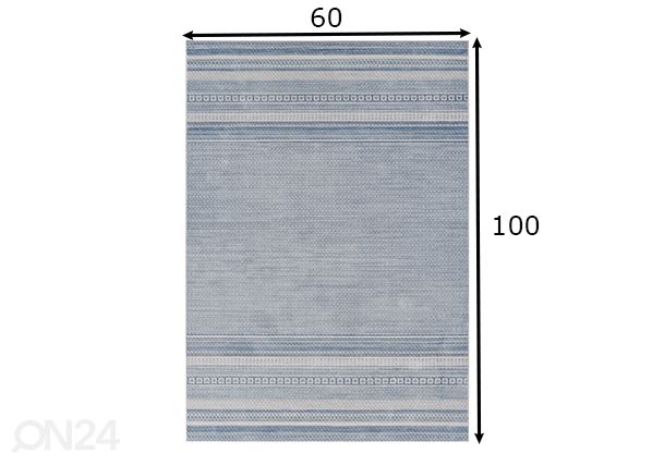 Matto Silky 60x100 cm mitat