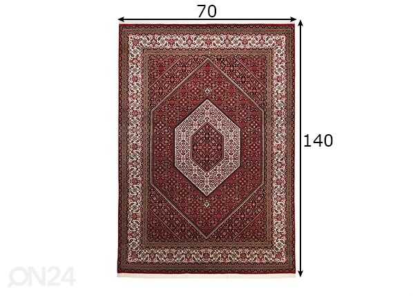 Matto Sirsa Silk 70x140 cm mitat