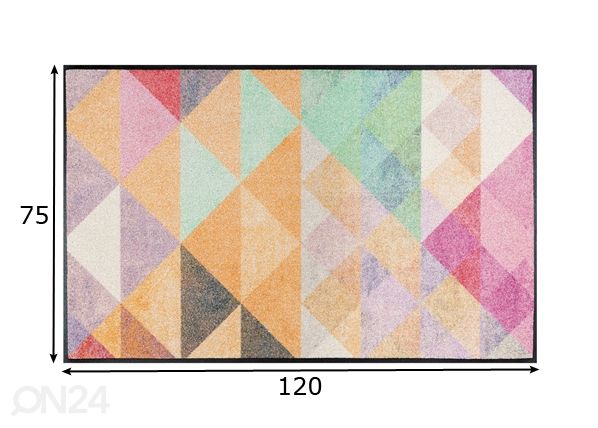 Matto SNORRE 75x120 cm mitat