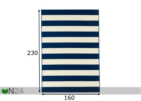 Matto Stripes 160x230 cm mitat