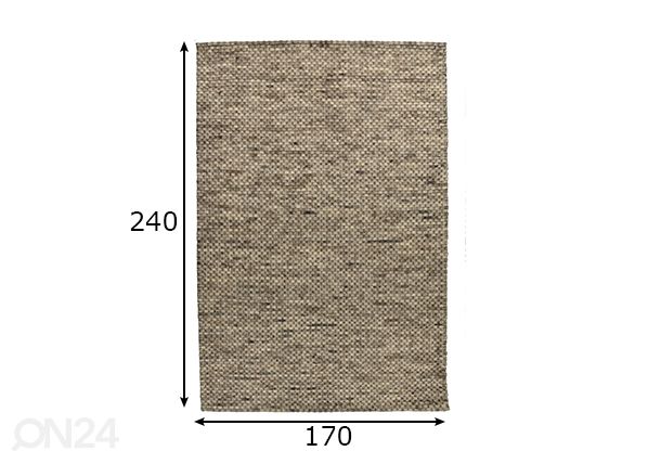 Matto Tauern 170x240 cm mitat