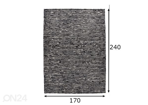 Matto Tauern 170x240 cm mitat