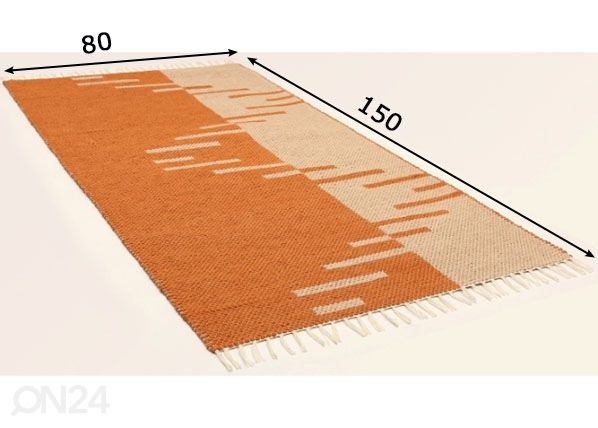 Matto TEELE 80x150 cm mitat