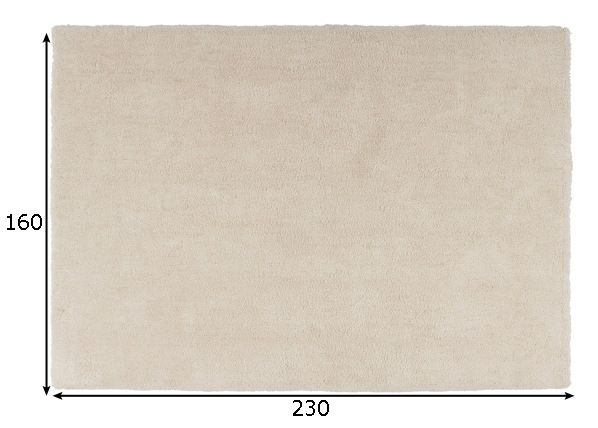 Matto Velvet 160x230 cm mitat