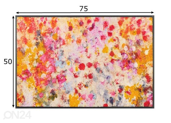 Matto Wild Summer 50x75 cm mitat