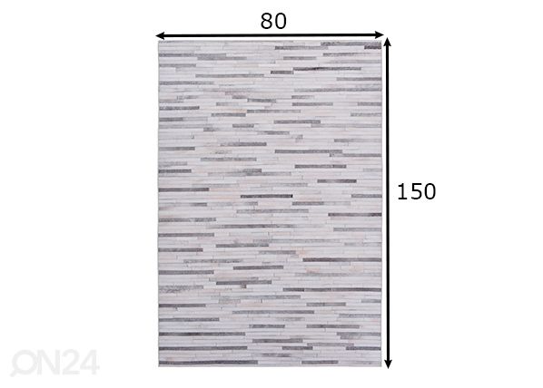 Matto Xeno 80x150 cm mitat