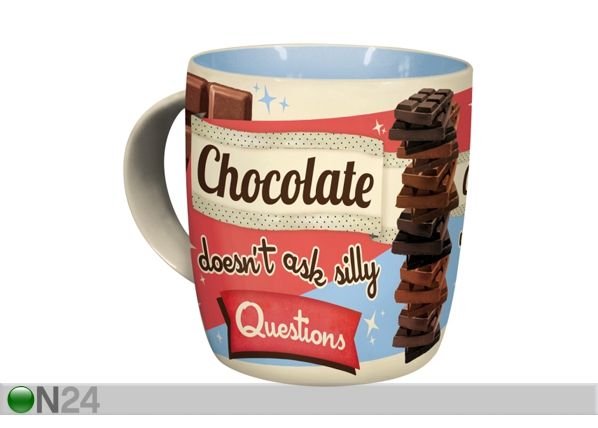 Muki CHOCOLATE DOESN´T ASK SILLY QUESTIONS