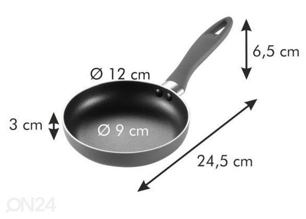 Paistinpannu Tescoma Presto Mini Ø 12 cm mitat