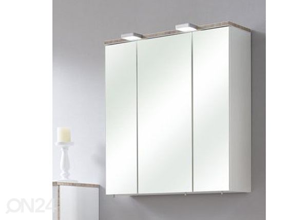 Peilikaappi LED-valaisimella 34, 65cm