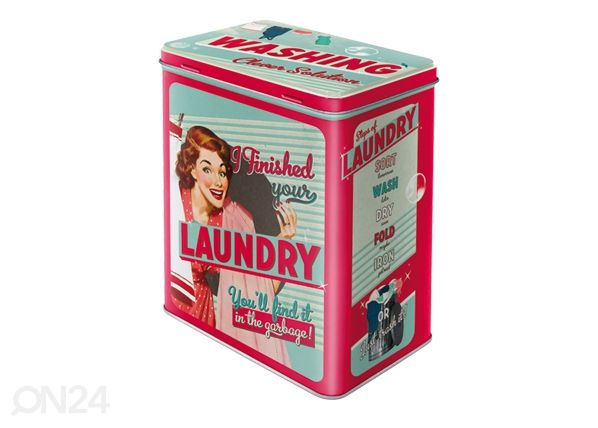 Peltipurkki LAUNDRY 3 L