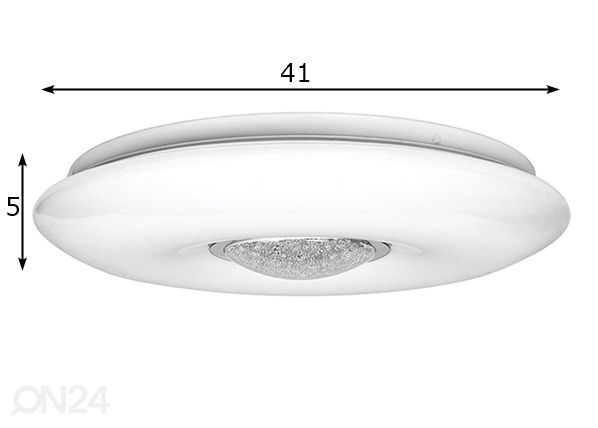 Plafondi 24 W LED mitat