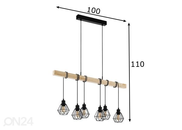 Riippuvalaisin Townshend 5 mitat