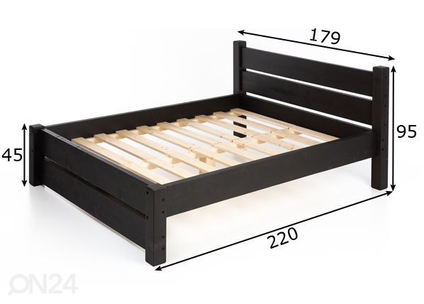 Sänky 160x200 cm mitat