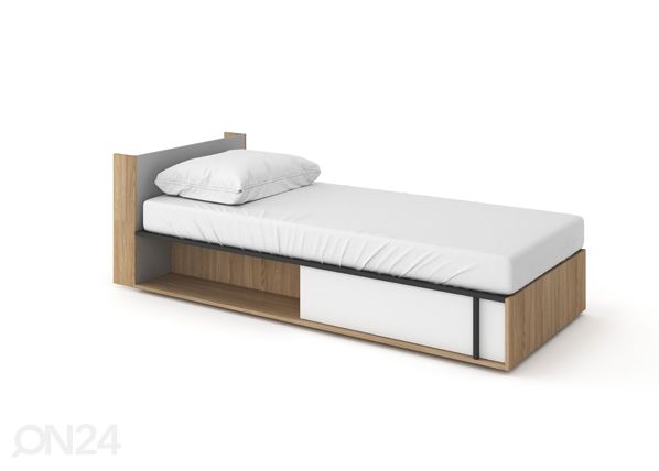 Sänky vuodevaatelaatikolla 90x200 cm