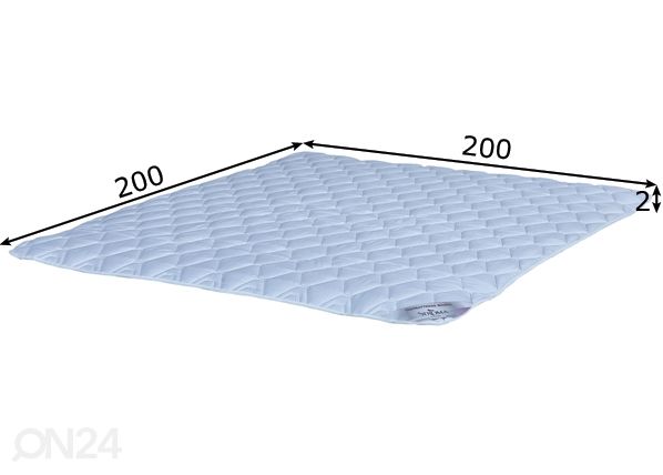 Sijauspatja RestLine Basic 200x200 cm mitat