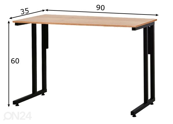 Sohvapöytä / Konsolipöytä mitat
