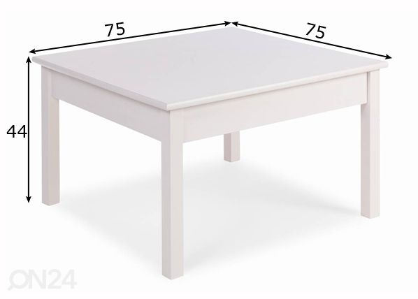 Sohvapöytä / lasten pöytä mitat