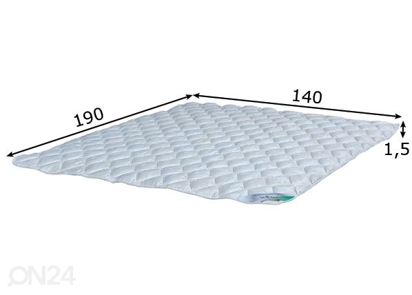 Stroma petauspatja Top 140x190 cm mitat