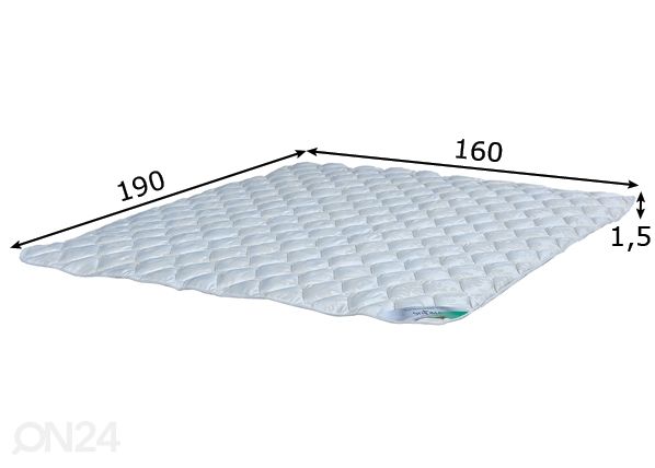 Stroma petauspatja Top 160x190 cm mitat