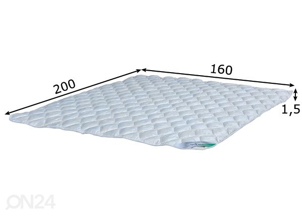 Stroma sijauspatja Top 160x200 cm mitat